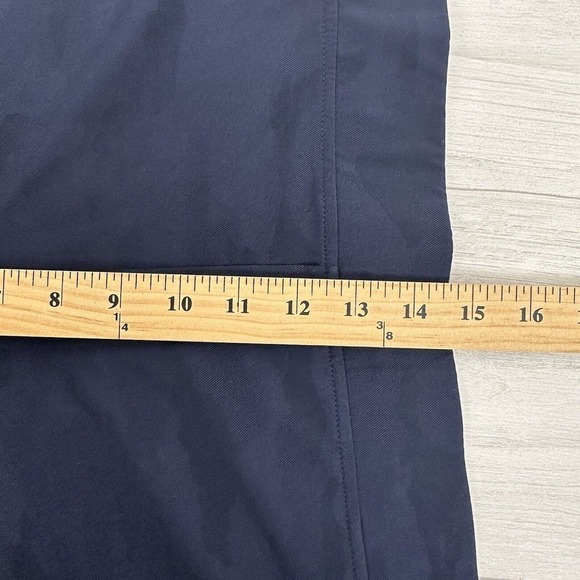 Athleta Brooklyn Ankle Camo Pants Women Plus Size 24 Blue Lightweight Pockets - Picture 12 of 14